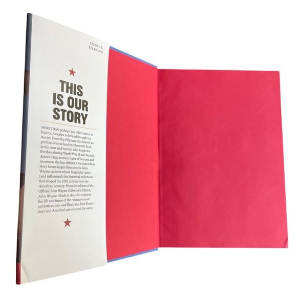 John Wayne Made In America Hardcover Book Read Description - Picture 3 of 15